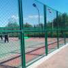 体育场围网 球场防护围栏网 绿色铁丝围网